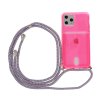 6816 strap fluo pouzdro pro iphone 11 ruzove