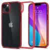 7122 spigen ultra hybrid kryt pro iphone 14 plus red crystal