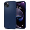 7239 spigen silicone fit magsafe kryt pro iphone 14 plus navy blue