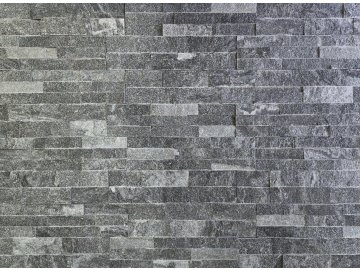 Kamenný obklad VIPSTONE Kvarcit tmavě šedý