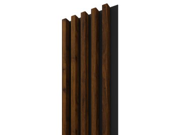 Dřevěná lamela LINEA COMFORT 5 - ořech / černá