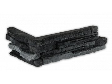Betonový roh VASPO Kámen Považan černý