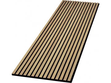 Akustický panel 244x60,5 cm - Dub hnědý