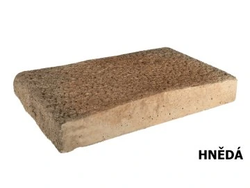 Stříška průběžná hnědá