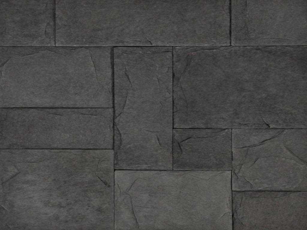 Betonový obklad VASPO Břidlice Štípaná tmavě šedá 35x23,4cm