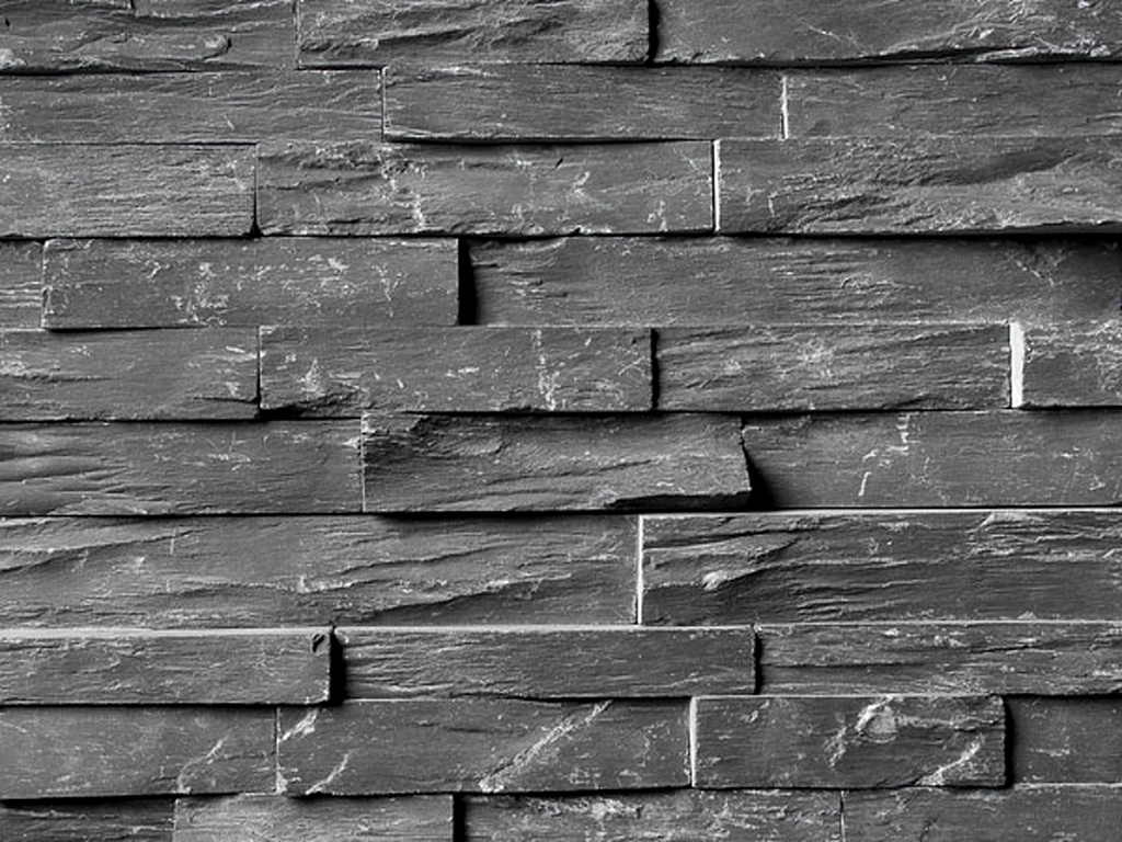 Přírodní kámen WALLSTONE N 3003 Black Slate Rustikal 55x15cm cena za balení