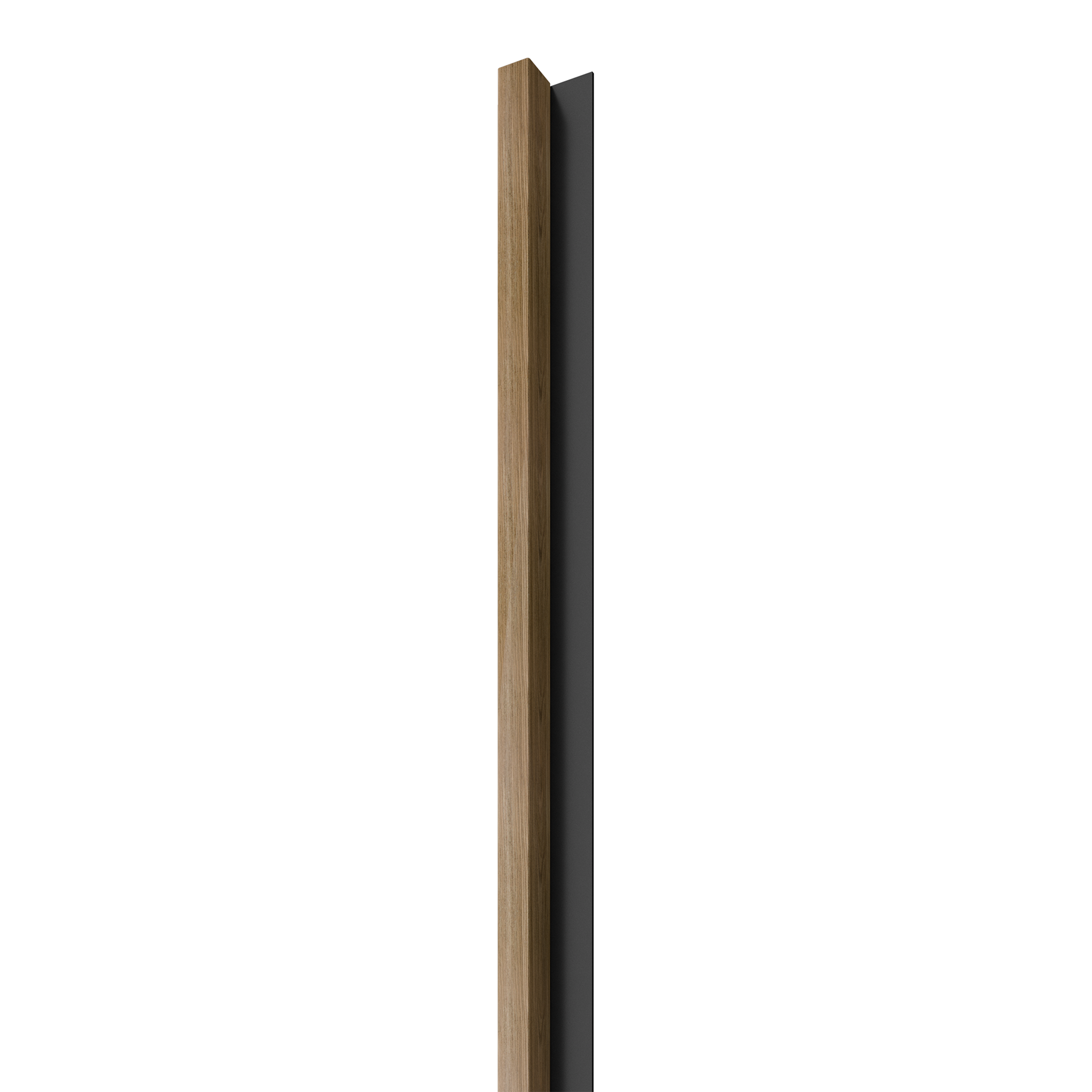Dřevěná lamela LINEA 1 - dub / černá 2750 x 64 x 40 mm cena za balení