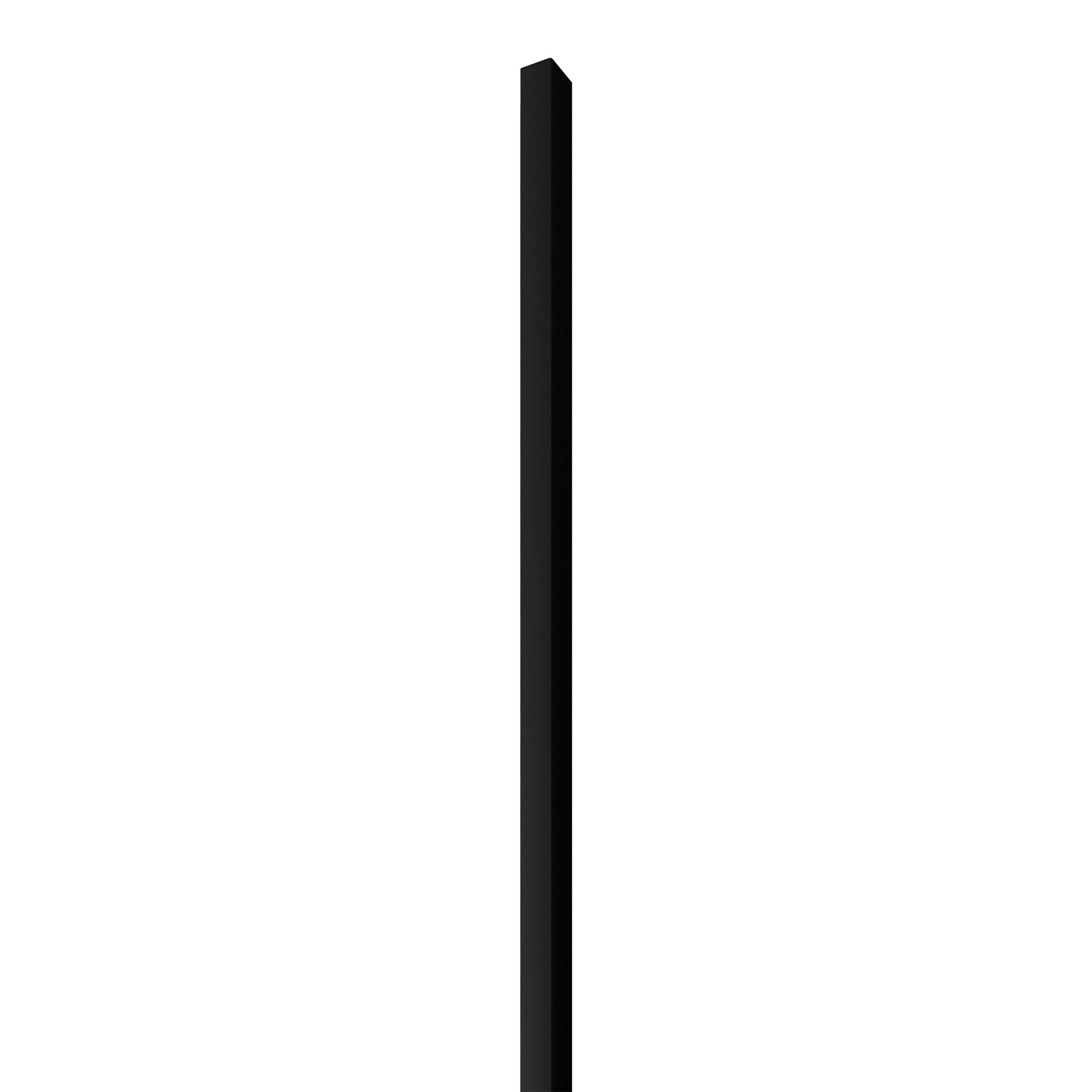 Dřevěná lamela LINEA SINGLE - černá 275x2,8x3,7 cm cena za balení