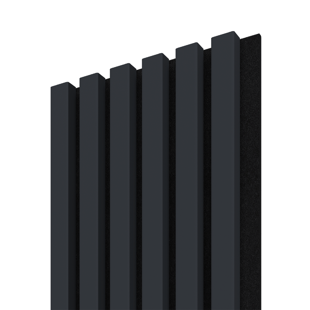Dřevěná lamela ACOUSTIC LINE 6 - námořnická modrá / černá 2650 x 245 x 22 mm cena za balení
