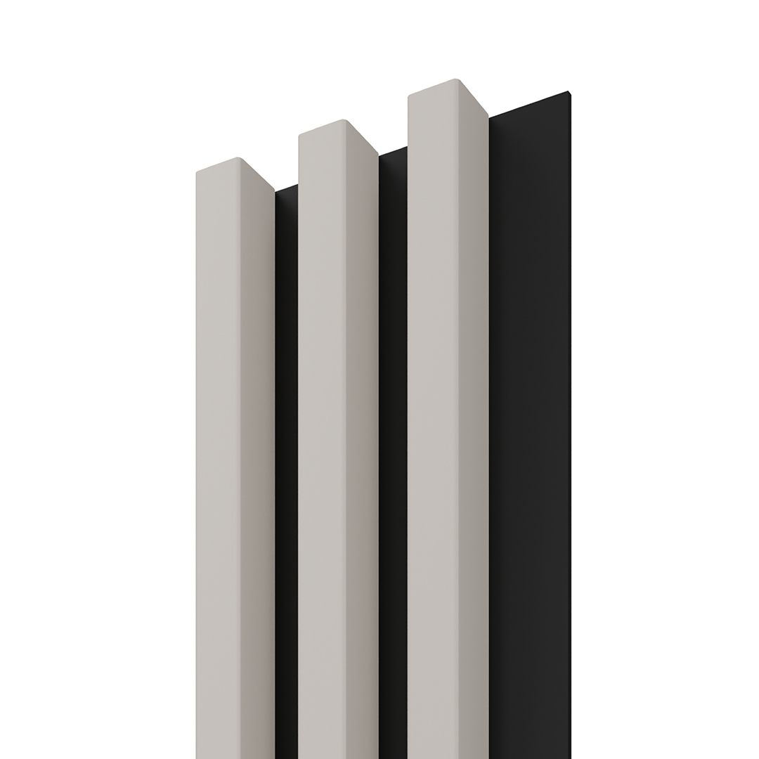 Dřevěná lamela LINEA SLIM 3 - japandi / černá 265x15x3 cm cena za balení