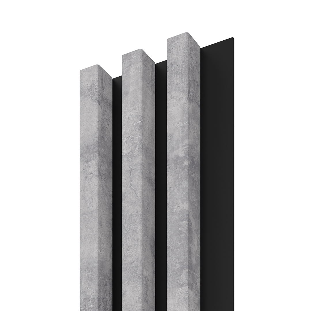 Dřevěná lamela LINEA SLIM 3 - urban / černá 265x15x3 cm cena za balení