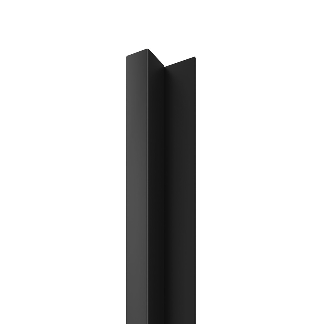 Dřevěná lamela LINEA SLIM 1 - černá / černá 265x5,4x3 cm cena za balení