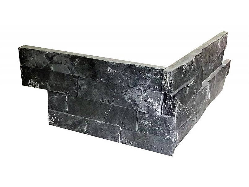 KAMENNÝ ROH WALLSTONE N3003 BLACK SLATE cena za balení