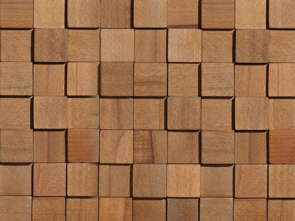 Dřevěný obklad WOOD COLLECTION CUBE 1 - 34,3x34,3 cm cena za balení