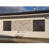 Kamenný obklad VIPSTONE Kvarcit šedo-bílý