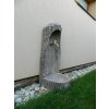 Betonová imitace dřeva - studnička
