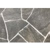 polygonal slate Kamenná dlažba Vipstone kvarcit světle šedá 2-3 cm