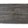 Kamenný obklad VIPSTONE Břidlice šedo-černá