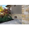 Přírodní kámen WALLSTONE Q010 - GOLDEN QUARZITE lepený