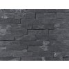 Přírodní kámen WALLSTONE N3003 Black Slate lepený