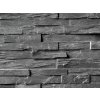 Přírodní kámen WALLSTONE N 3003 Black Slate – Rustikal