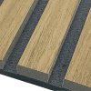 Akustický panel 244x60,5 cm - Dub hnědý