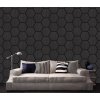 Akustický panel Hexagon 79,8×66 cm - Dub černý