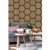 Akustický panel Hexagon 79,8×66 cm - Dub hnědý