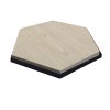 Akustický panel Hexagon 79,8×66 cm - Dub světlý