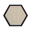 Akustický panel Hexagon 79,8×66 cm - Dub světlý