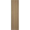 Akustický panel 260x60,5 cm - Dub hnědý