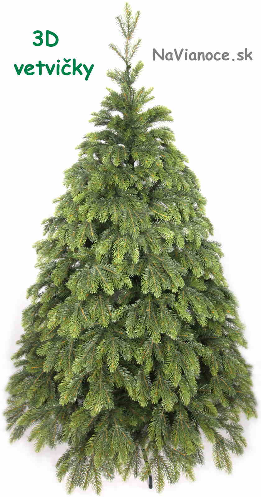 vianočný 3d stromček jedľa