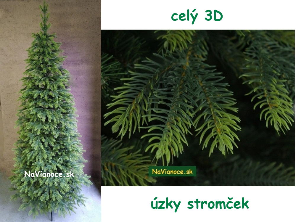 uzke-cele-full-3D-umele-vianocne-stromceky-tuja-slim-vianoce