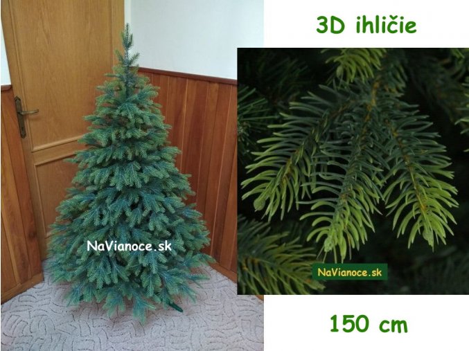 exkluzivny maly umely vianocny stromcek 150 cm
