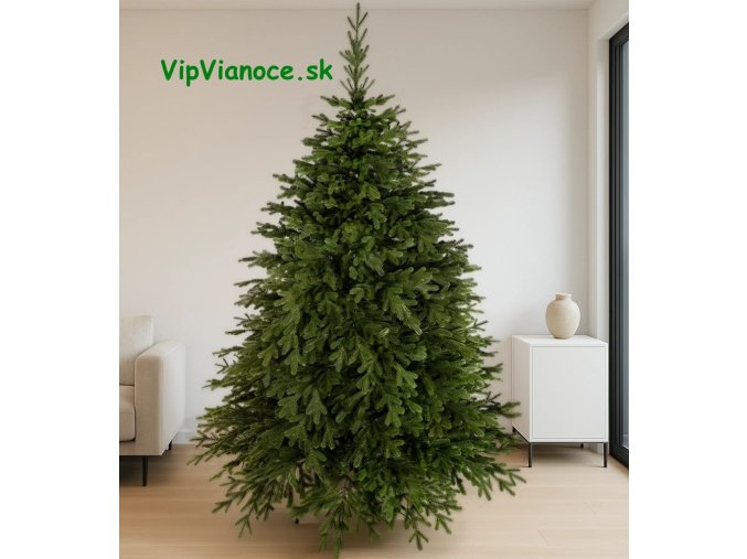 luxusny husty siroky umely 3d vianocny stromcek