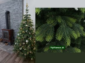umely vianocmy stromcek jedla full cela 3d