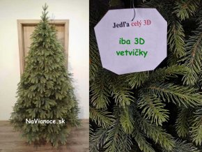 umely vianocny stromcek jedla 3d