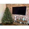 jednofarebny umely vianocny stromcek cely full z 3d ihlicia 250 cm