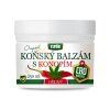 Konska mast s konopim a CBD rozehrivaci