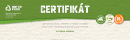 Certifikát "Výrobca obalov"
