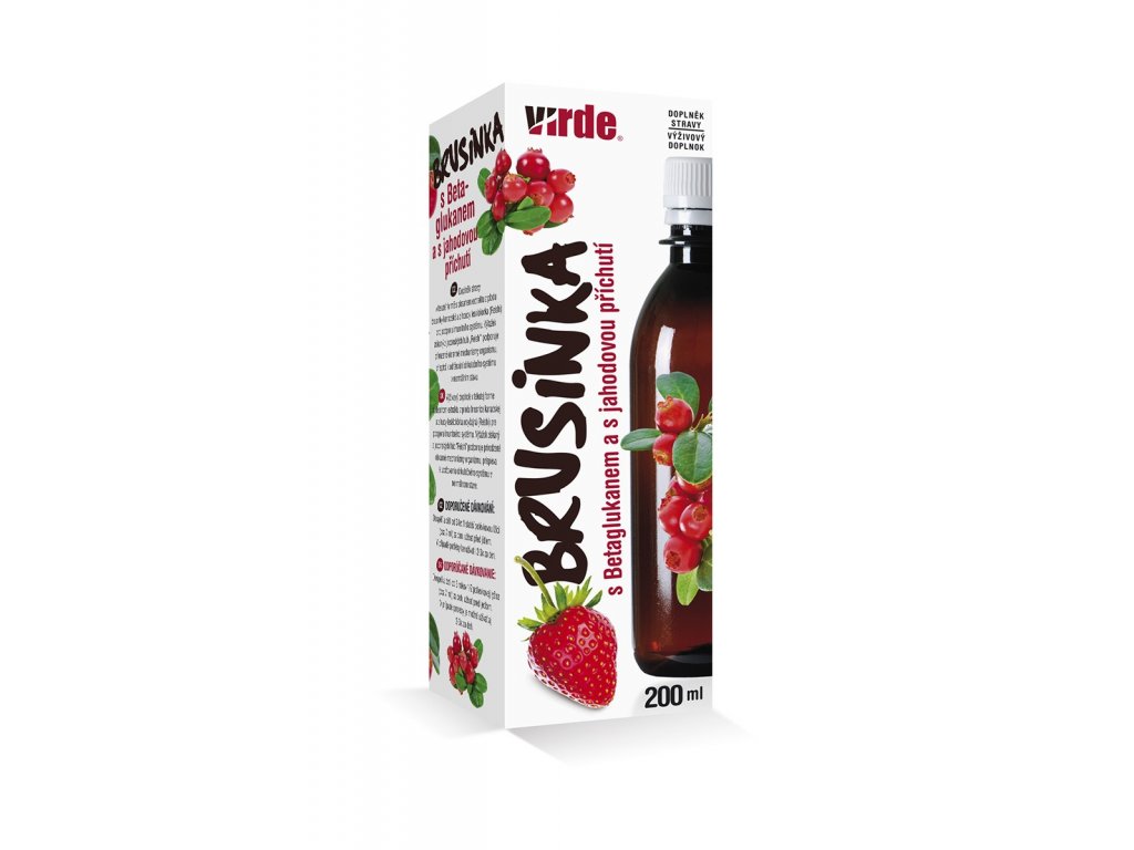 Brusnica s betaglukanom 200 ml