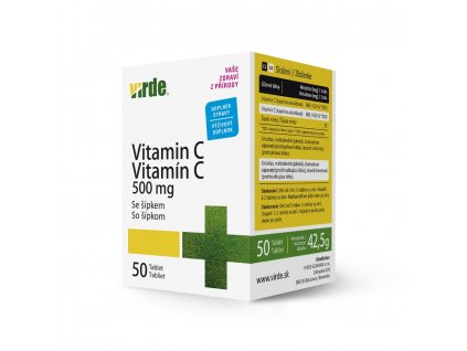 Vitamín C 500 mg so šípkami