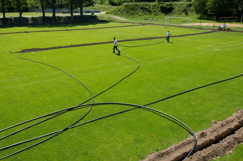 Závlahové systémy pre športoviská