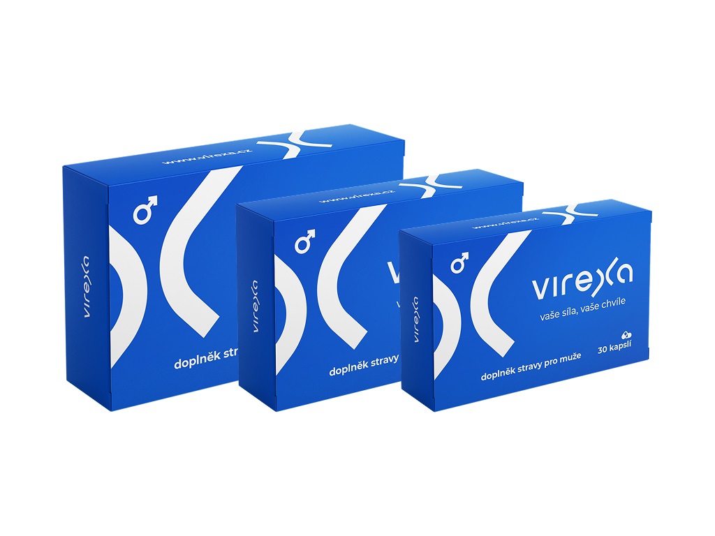 Virexa pro muže Balení: 2 + 1 ZDARMA