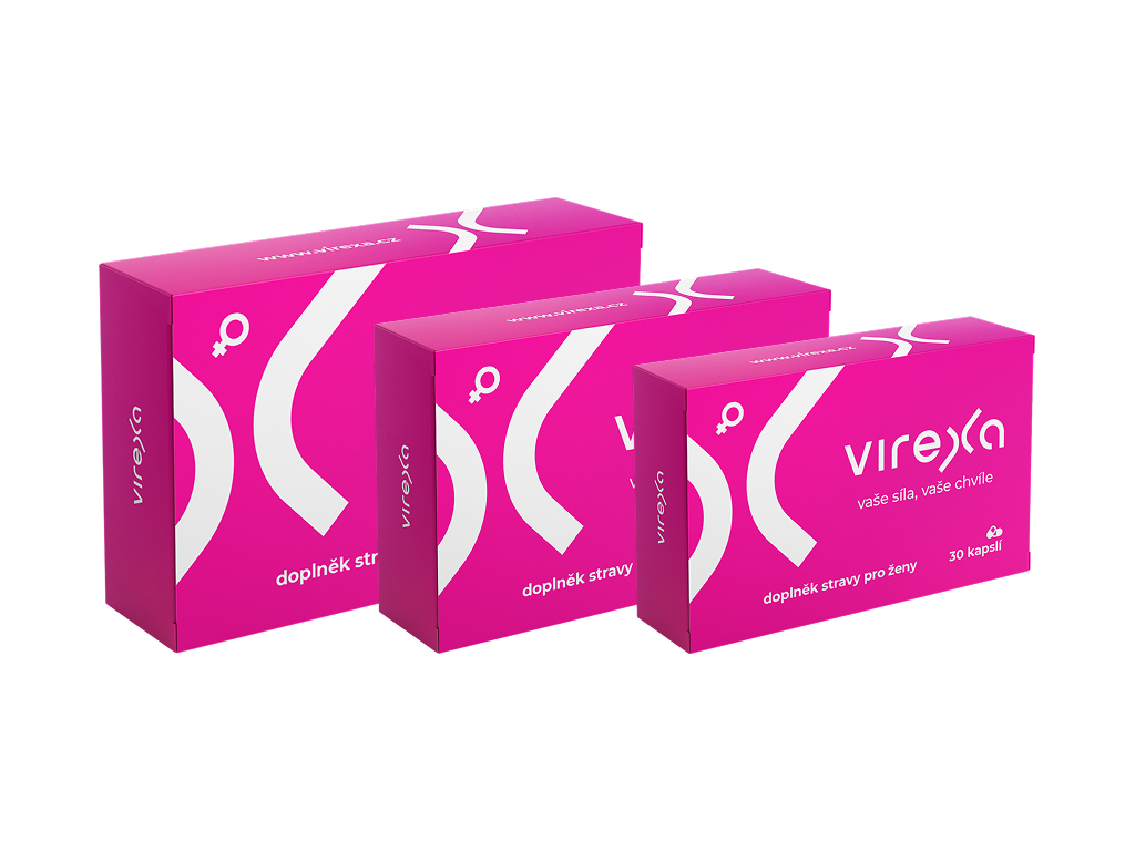 Virexa pro ženy Balení: 2 + 1 ZDARMA