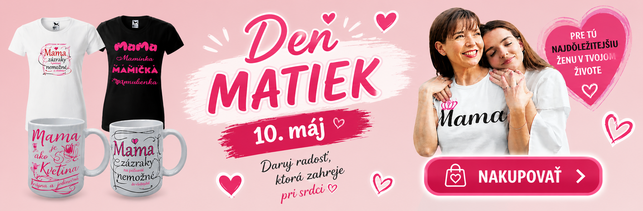 darčeky na deň matiek