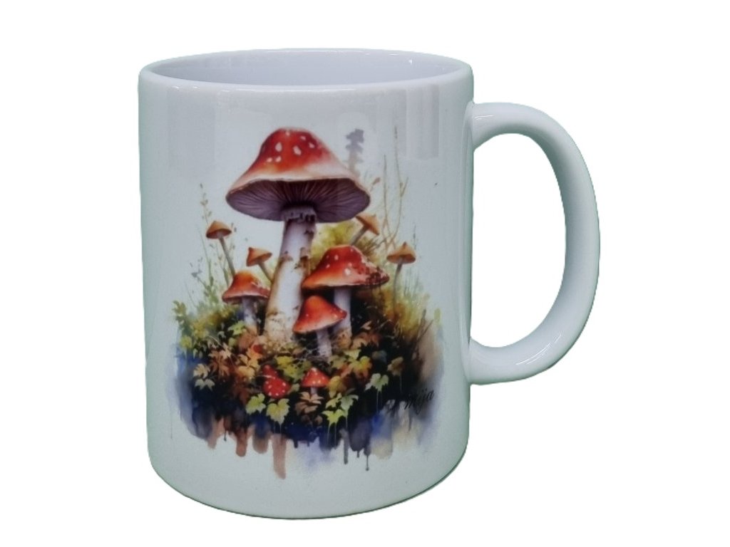 Hrnček keramický s potlačou HUBY 330ml