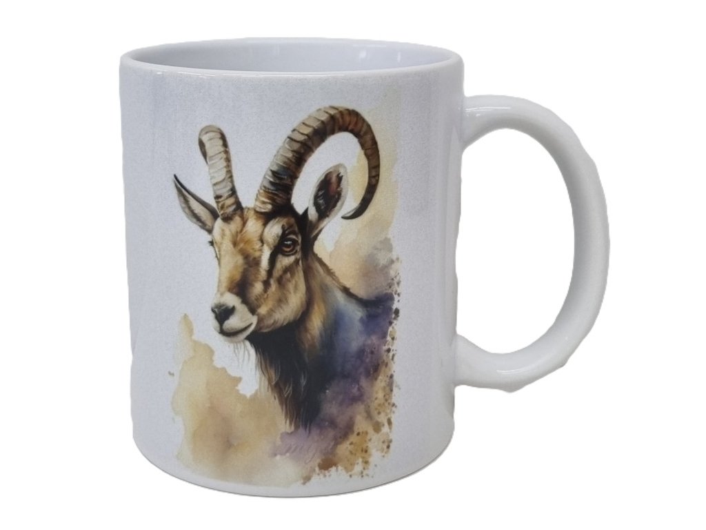 Hrnček keramický s potlačou Kozorožec 330ml