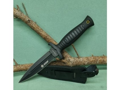 Čierna dýka Kandar 24/13cm + puzdro s klipom