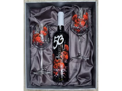 Darčeková kazeta s číslom dva poháre 300ml